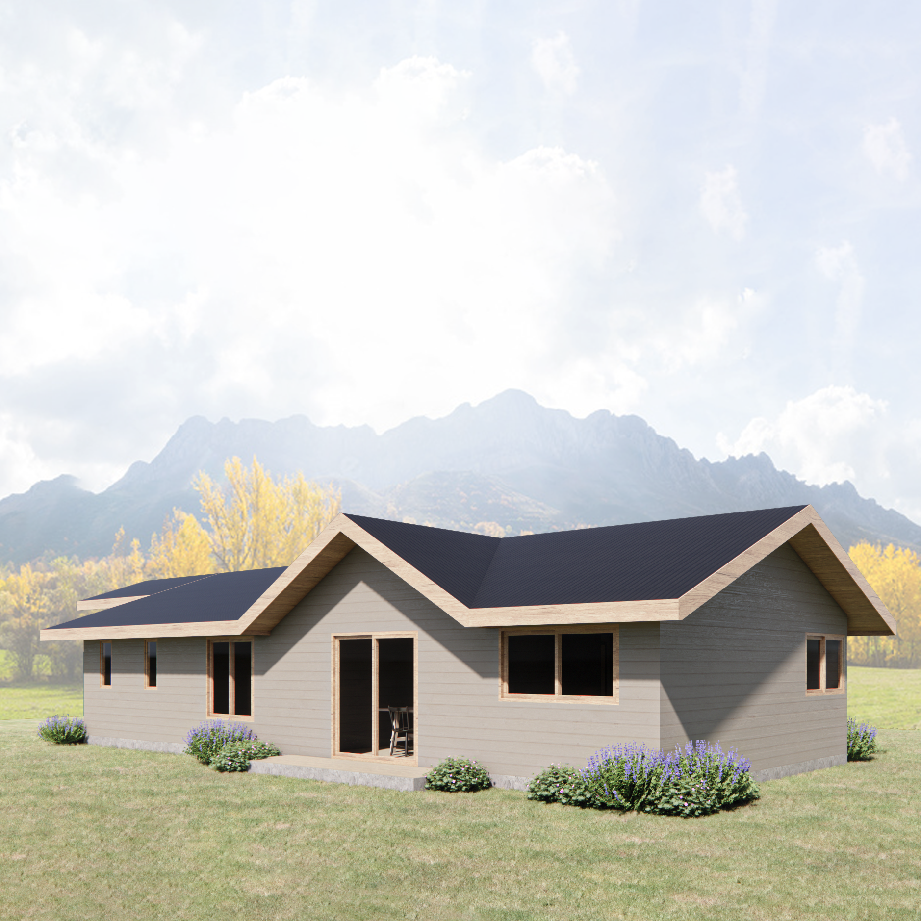 Casa Prefabricada 125 mts2